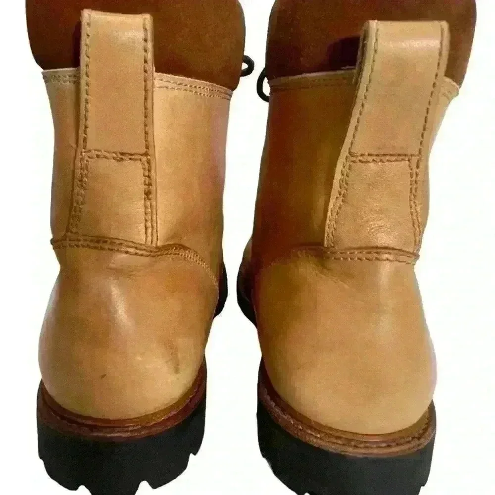Ludwig Reiter Men’s Tan Light Brown Leather And Suede Ankle Boots 44/ 10- 10.5 - Picture 9 of 16